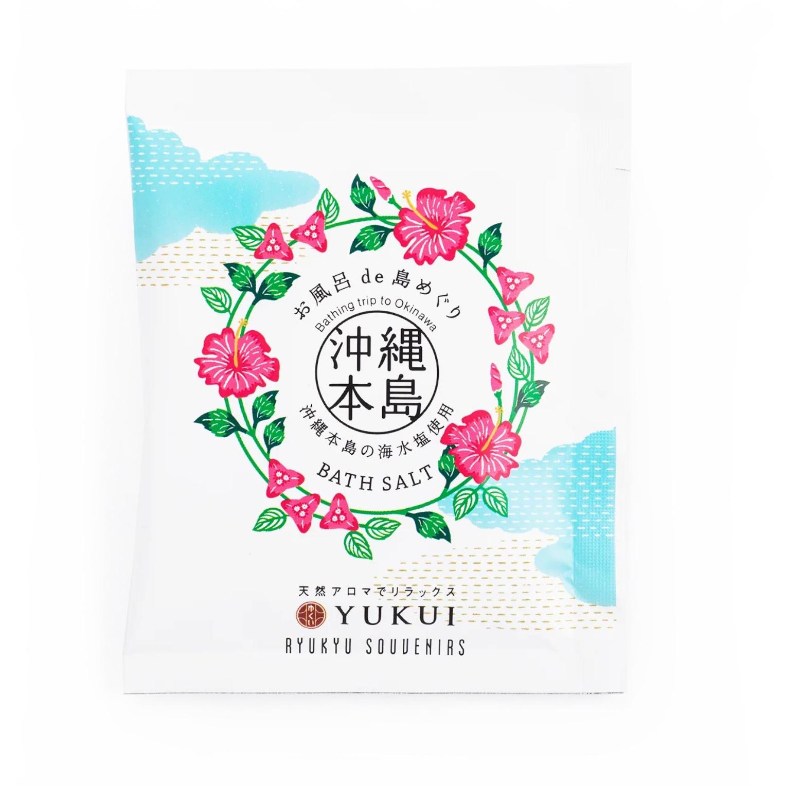 Yukui 琉球沖繩浴鹽 玫瑰天竺葵與薰衣草 30g