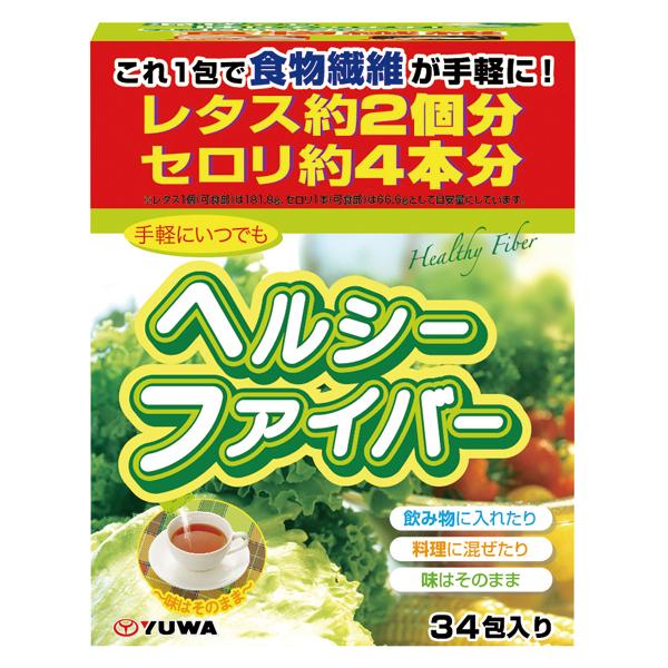 Yuwa 健康消化支持膳食纖維混合物 34 包