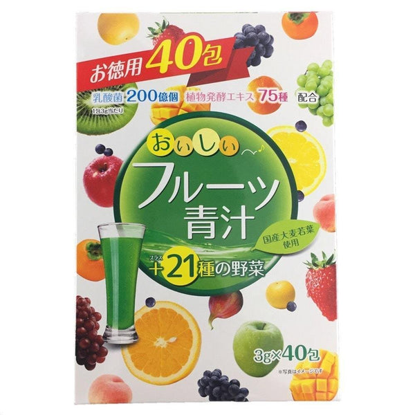 Yuwa Oishi 混合水果青汁 40 包